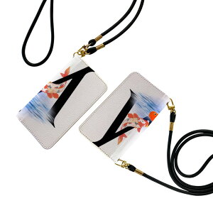 SC-03L Galaxy S10 ギャラクシー エステン ストラップ付き sc03l ケース ショルダー スマホ 落下防止 手帳型 マグネット式 ピタッと閉まる スマホカバー 肩掛け 斜めかけ 019455 フォント 文字 m アル