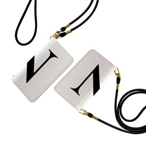 Xperia 10 II SOV43 エクスペリア テン マークツー Xperia10 ストラップ付き ケース ショルダー スマホ 落下防止 手帳型 マグネット式 ピタッと閉まる スマホカバー 肩掛け 斜めかけ 019547 フォント