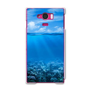 SHV31 AQUOS SERIE mini アクオスセリエミニ shv31 au エーユー スマホ カバー スマホケース スマホカバー PC ハードケース 海 空 景色 写真・風景 000071
