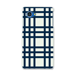 SHV38 AQUOS SERIE mini セリエ ミニ shv38 au エーユー スマホ カバー スマホケース スマホカバー PC ハードケース チェック 黒 白 チェック・ボーダー 004003