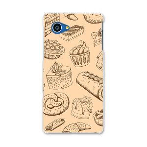 SHV38 AQUOS SERIE mini セリエ ミニ shv38 au エーユー スマホ カバー スマホケース スマホカバー PC ハードケース お菓子 スイーツ イラスト その他 006426