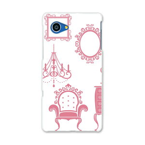 SHV38 AQUOS SERIE mini セリエ ミニ shv38 au エーユー スマホ カバー スマホケース スマホカバー PC ハードケース 家具 シャンデリア ラブリー 006702