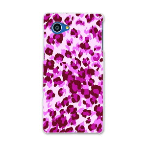 SHV38 AQUOS SERIE mini セリエ ミニ shv38 au エーユー スマホ カバー スマホケース スマホカバー PC ハードケース ヒョウ柄 模様 動物 アニマル 006901