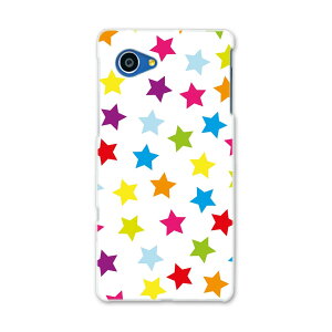 SHV38 AQUOS SERIE mini セリエ ミニ shv38 au エーユー スマホ カバー スマホケース スマホカバー PC ハードケース カラフル 星 模様 チェック・ボーダー 007045