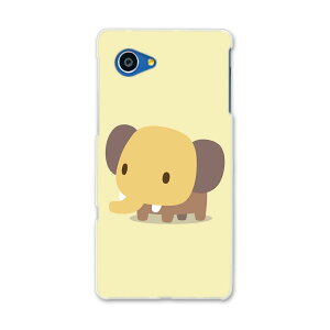 SHV38 AQUOS SERIE mini セリエ ミニ shv38 au エーユー スマホ カバー スマホケース スマホカバー PC ハードケース 象 ぞう イラスト キャラクター アニマル 007848