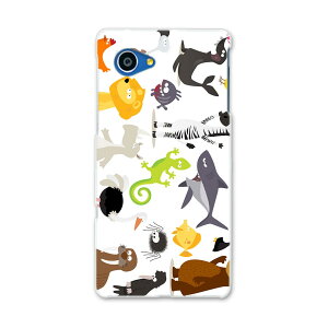 SHV38 AQUOS SERIE mini セリエ ミニ shv38 au エーユー スマホ カバー スマホケース スマホカバー PC ハードケース 動物 キャラクター 009399