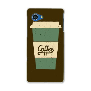 SHV38 AQUOS SERIE mini セリエ ミニ shv38 au エーユー スマホ カバー スマホケース スマホカバー PC ハードケース カフェ コーヒー シンプル 010435