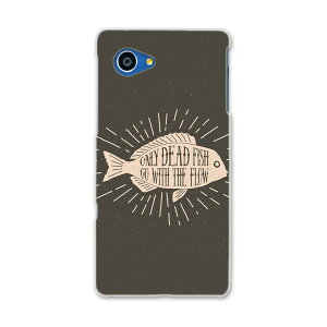 SHV38 AQUOS SERIE mini セリエ ミニ shv38 au エーユー スマホ カバー スマホケース スマホカバー PC ハードケース 魚 英語 文字 013547