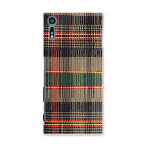 SOV35 Xperia XZs エクスペリア XZs au エーユー スマホ カバー スマホケース ハード pc ケース ハードケース チェック 柄 チェック・ボーダー 000837