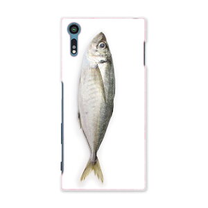 601SO Xperia XZ エクスペリア XZ softbank ソフトバンク スマホ カバー スマホケース ハード pc ケース ハードケース 写真 魚 あじ アニマル 005850