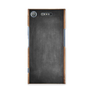 SOV36 XPERIA XZ1 エクスペリア XZ1 sov36 au エーユー スマホ カバー スマホケース スマホカバー PC ハードケース 009613 黒板 シンプル