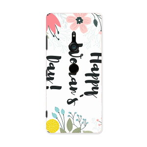 801SO Xperia XZ3 エクスペリア エックスゼットスリー 801so softbank スマホ カバー ケース スマホケース スマホカバー PC ハードケース 015494 母の日 カーネーション バラ プレゼント