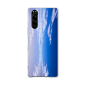 SOV41 Xperia 5 エクスぺリア ファイブ xperia5 sov41 au エーユー スマホ カバー 全機種対応 あり ケース スマホケース スマホカバー TPU ソフトケース 009610 風景 空 海 写真