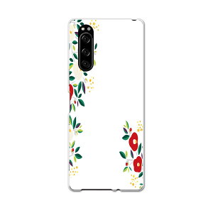 SOV41 Xperia 5 エクスぺリア ファイブ xperia5 sov41 au エーユー スマホ カバー 全機種対応 あり ケース スマホケース スマホカバー TPU ソフトケース 012993 椿 花
