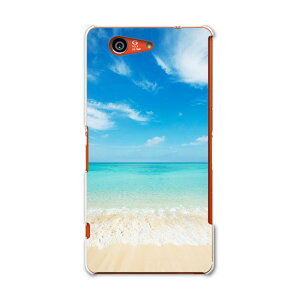SO-02G Xperia Z3 compact エクスペリア so02g docomo ドコモ スマホ カバー ケース スマホケース スマホカバー TPU ソフトケース 海 空 写真  写真・風景 002856