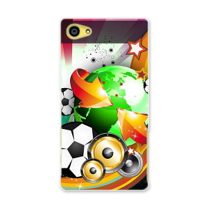 SO-02H Xperia Z5 compact エクスペリア z5 コンパクト so02h docomo ドコモ スマホ カバー ケース スマホケース スマホカバー PC ハードケース サッカー 派手 クール その他 001104