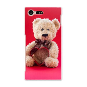 SO-02J Xperia Z compact エクスペリア so02j docomo ドコモ スマホ カバー ケース スマホケース スマホカバー PC ハードケース 写真 ぬいぐるみ ラブリー 006350