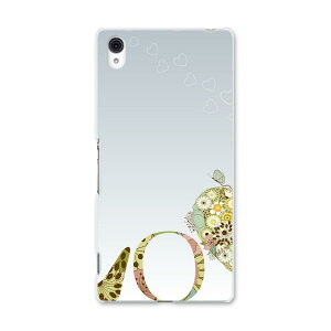 SO-03G Xperia Z4 エクスペリア so03g docomo ドコモ スマホ カバー スマホケース スマホカバー TPU ソフトケース 花 フラワー ハート 英語 文字 ユニーク 007836