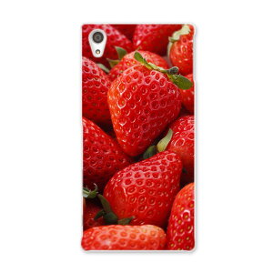 SO-03H Xperia Z5 premium エクスペリア so03h docomo ドコモ スマホ カバー スマホケース スマホカバー PC ハードケース 苺 果実 写真・風景 001592