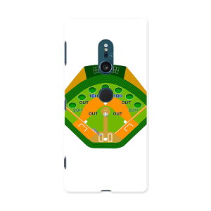 702SO XPERIA XZ2 エクスペリア エックスゼットツー 702so softbank ソフトバンク スマホ カバー ケース スマホケース スマホカバー PC ハードケース 001132 野球 おもちゃ