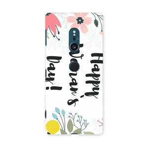 702SO XPERIA XZ2 エクスペリア エックスゼットツー 702so softbank ソフトバンク スマホ カバー ケース スマホケース スマホカバー PC ハードケース 015494 母の日 カーネーション バラ プレゼント