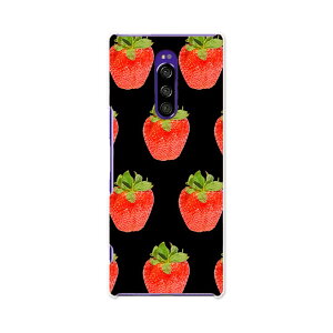 802SO Xperia 1 エクスペリア ワン softbank ソフトバンク 802so スマホ カバー ケース スマホケース スマホカバー PC ハードケース 001533 苺 果実