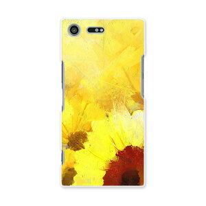 スマホ カバー あり ケース スマホケース スマホカバー TPU ソフトケース docomo au softbank 012204 ひまわり 黄色 絵画