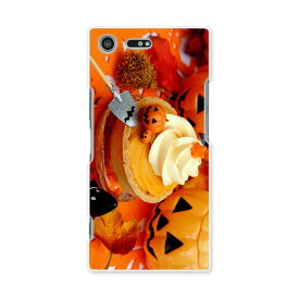 SO-04J Xperia XZ Premium エクスペリア XZ プレミアム so04j 専用ソフトケース スマホカバー カバー ケース tpu ソフト ケース 014823 かぼちゃ　ハロウィン　デザート　スイーツ