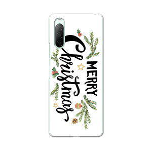 Xperia 10 II SO-41A 専用ハードケース sov43 so41a 共通対応 スマホカバー カバー ケース pc ハード ケース 015360 1 草 植物 花 プレゼント 英字 クリスマス