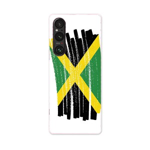 Xperia 1 V SO-51D SOG10 XQ-DQ44 専用 ケース 共通対応 so51d igcase スマホカバー カバー ケース pc ハードケース 018477 国旗 jamaica ジャマイカ