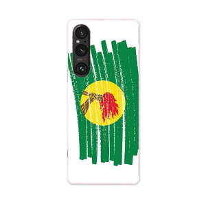 Xperia 1 V SO-51D SOG10 XQ-DQ44 専用 ケース 共通対応 so51d igcase スマホカバー カバー ケース pc ハードケース 018603 国旗 zaire ザイール