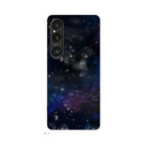 Xperia 1 VI 用 ハードケース SO-51E / SOG13 / A401SO 共通対応 ハード ケース so51e 対応 ケース カバー 020648 宇宙柄