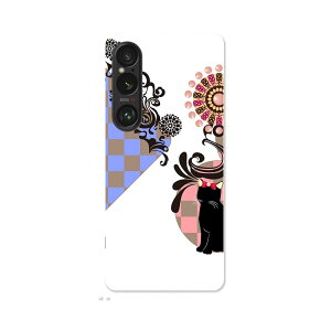 Xperia 1 VI p n[hP[X SO-51E / SOG13 / A401SO ʑΉ n[h P[X so51e Ή P[X Jo[ 007517 `FbN@L@lR@s͗l