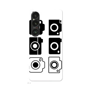 Xperia 1 VI 用 ハードケース SO-51E / SOG13 / A401SO 共通対応 ハード ケース so51e 対応 ケース カバー 016184 カメラ