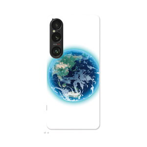 Xperia 1 VI 用 ハードケース SO-51E / SOG13 / A401SO 共通対応 ハード ケース so51e 対応 ケース カバー 016466 地球 月の満ち欠け 宇宙