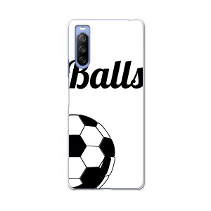 SO-52B Xperia 10 III �p �n�[�h�P�[�X 010180 �X�|�[�c�@�T�b�J�[�@�{�[��