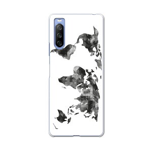 SO-52B Xperia 10 III �p �n�[�h�P�[�X 016044 wordmap�@���E�n�}�@����