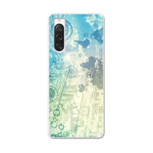 Xperia 10 V 用ハード ケース SO-52D / SOG11 / A302SO / XQ-DC44 各種対応 ケース カバー so52d ハードケース 013933 地図 クール