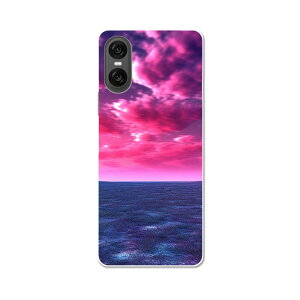Xperia 10 VI 用 SO-52E / SOG14 / A402SO / 共通対応 ハード ケース so52e 対応 ケース カバー ハードケース 033555 海 空