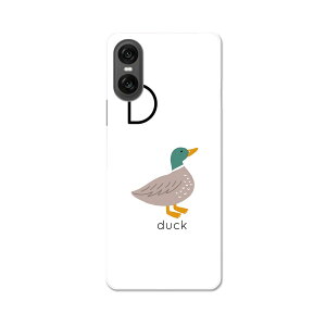 Xperia 10 VI �p SO-52E / SOG14 / A402SO / ���ʑΉ� �n�[�h �P�[�X so52e �Ή� �P�[�X �J�o�[ �n�[�h�P�[�X 019935 D duck �A�q��