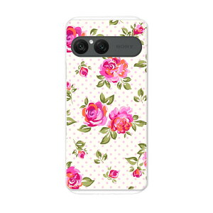 Xperia 10 VII �p �X�}�z�J�o�[ SO-52F / SOG16 / XQ-FE44 ���ʑΉ� so52f �P�[�X �J�o�[ �n�[�h�P�[�X 004758 �ԁ@���ʁ@�h�b�g�@�s���N