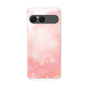 Xperia 10 VII �p �X�}�z�J�o�[ SO-52F / SOG16 / XQ-FE44 ���ʑΉ� so52f �P�[�X �J�o�[ �n�[�h�P�[�X 004818 �n�[�g�@�s���N�@�L���L��