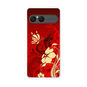 Xperia 10 VII �p �X�}�z�J�o�[ SO-52F / SOG16 / XQ-FE44 ���ʑΉ� so52f �P�[�X �J�o�[ �n�[�h�P�[�X 007606 �ԁ@�@�ԁ@���b�h