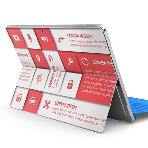 Surface Pro7 (2019) Pro6 Pro2017 pro4 p XLV[ igsticker T[tFX m[gubN m[gp\R Jo[ P[X tB XebJ[ ANZT[ ی 003518 p@@sN