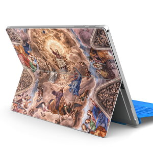 Surface Pro7 (2019) Pro6 Pro2017 pro4 用 スキンシール igsticker サーフェス ノートブック ノートパソコン カバー ケース フィルム ステッカー アクセサリー 保護 005769 絵画 イラスト 人物