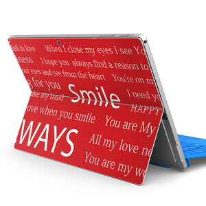 Surface Pro7 (2019) Pro6 Pro2017 pro4 p XLV[ igsticker T[tFX m[gubN m[gp\R Jo[ P[X tB XebJ[ ANZT[ ی 009714 p@@LOVE