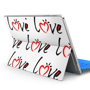 Surface Pro7 (2019) Pro6 Pro2017 pro4 p XLV[ igsticker T[tFX m[gubN m[gp\R Jo[ P[X tB XebJ[ ANZT[ ی 011823 p@LOVE@n[g