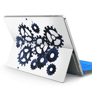 Surface Pro7 (2019) Pro6 Pro2017 pro4 用 スキンシール igsticker サーフェス ノートブック ノートパソコン カバー ケース フィルム ステッカー アクセサリー 保護 012283 ネジ 機械 シンプル
