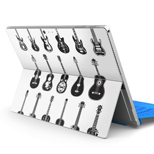 Surface Pro7 (2019) Pro6 Pro2017 pro4 用 スキンシール igsticker サーフェス ノートブック ノートパソコン カバー ケース フィルム ステッカー アクセサリー 保護 014361 ギター 音楽 楽器