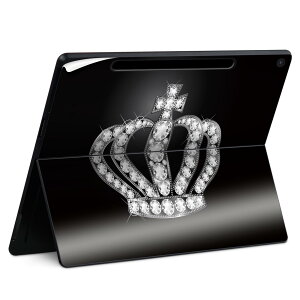 Surface Pro 12 インチ (2025) 用 スキンシール 全面スキンシール フル SurfacePro12 用 背面 底 ステッカー 保護シール 高品質再剥離性シート キャラクター かわいい 023396 女性 顔 人物 000426 クラウ